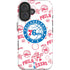 NBA Philadelphia 76ers Blast iPhone 16 Impact Case